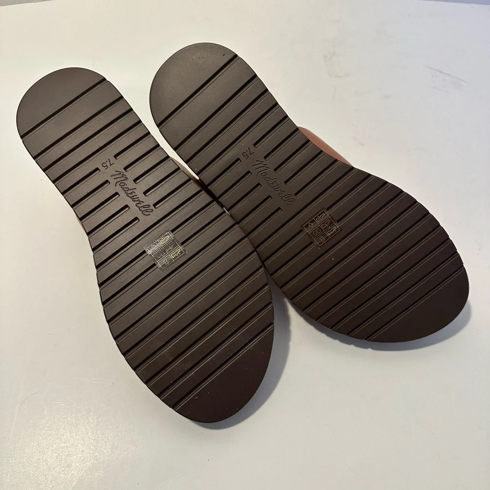 NWOT Madewell The Dee Double-Strap Slide Sandal- Size 7.5 - Picture 5 of 7